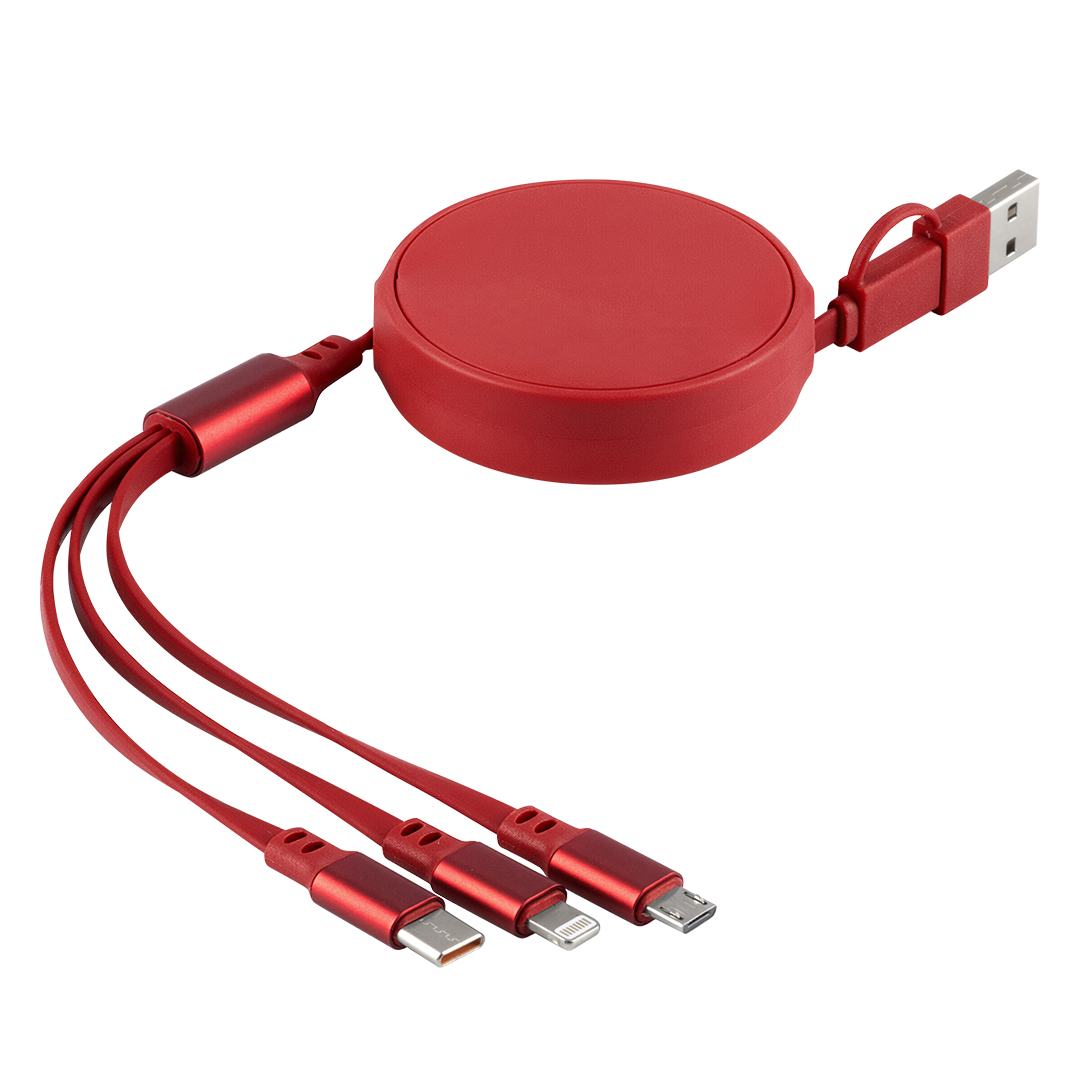 USB / Type-C charging and data cable, 6 in 1, 60W