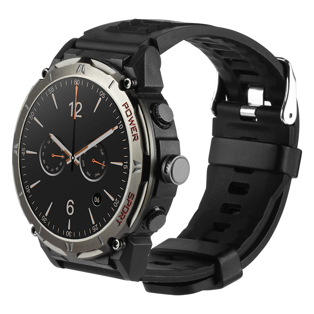 Smart watch with GPS function and AMOLED screen