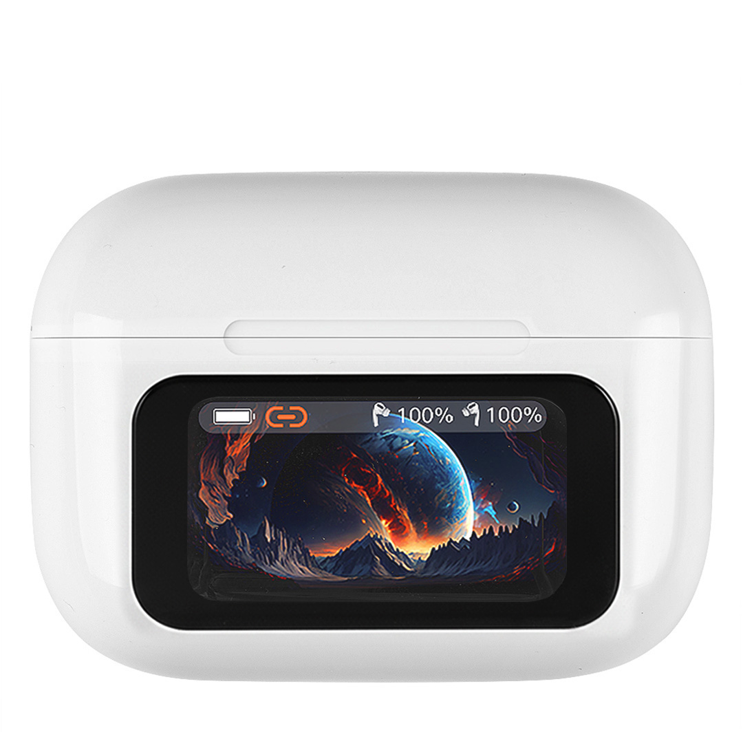 Wireless stereo earbuds