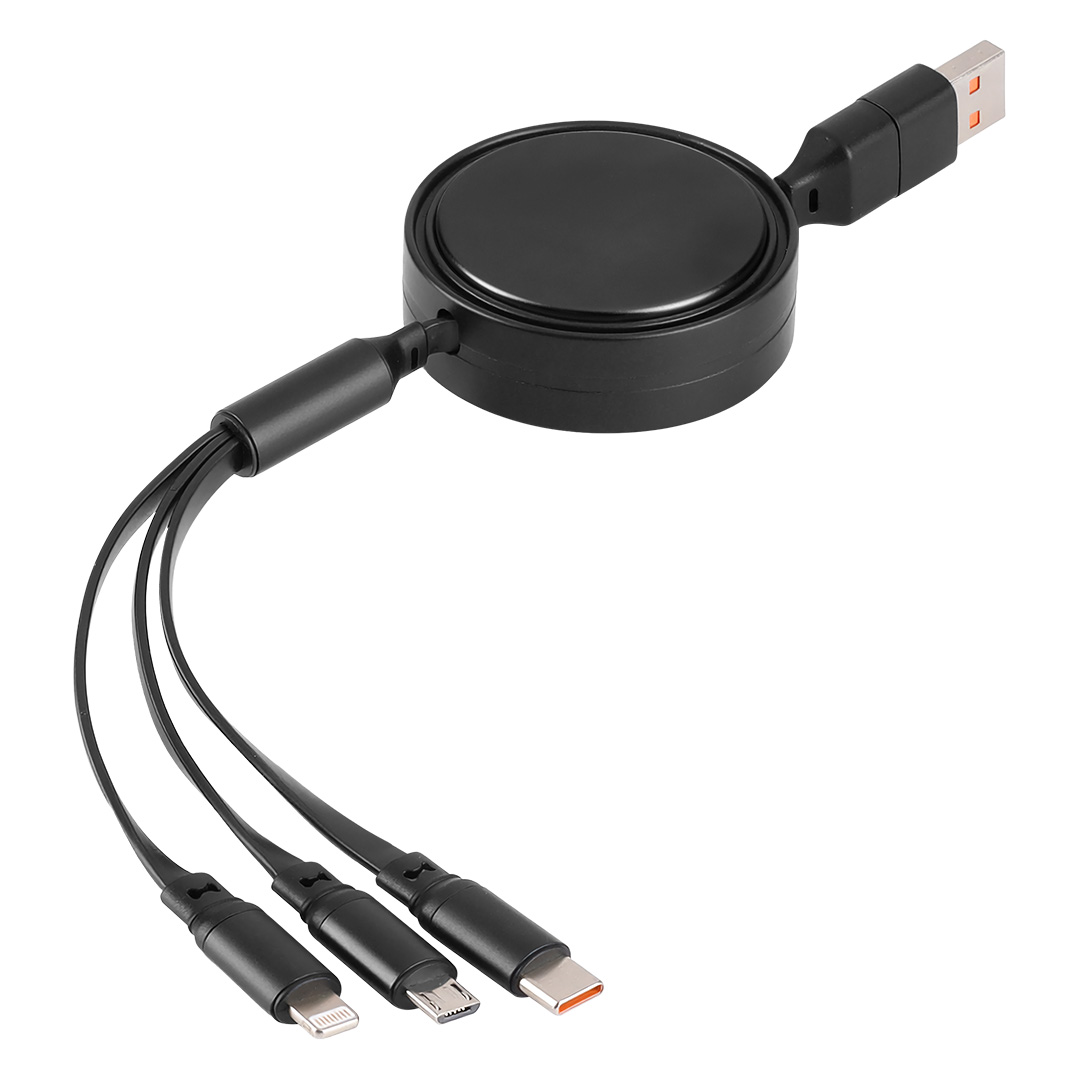 USB / Type-C charging and data cable, 6 in 1, 60W