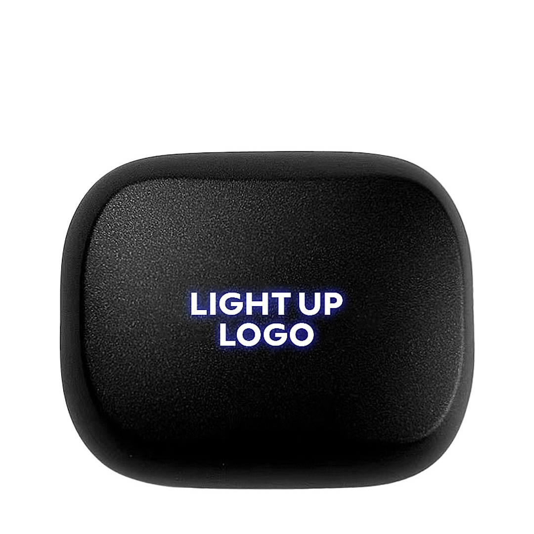 Light up wireless stereo earbuds