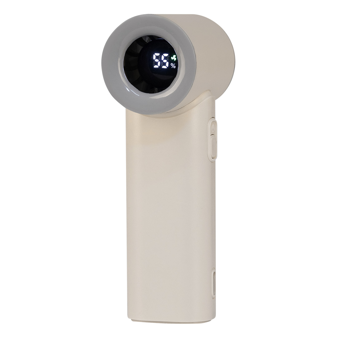 Handheld fan with 5 speeds