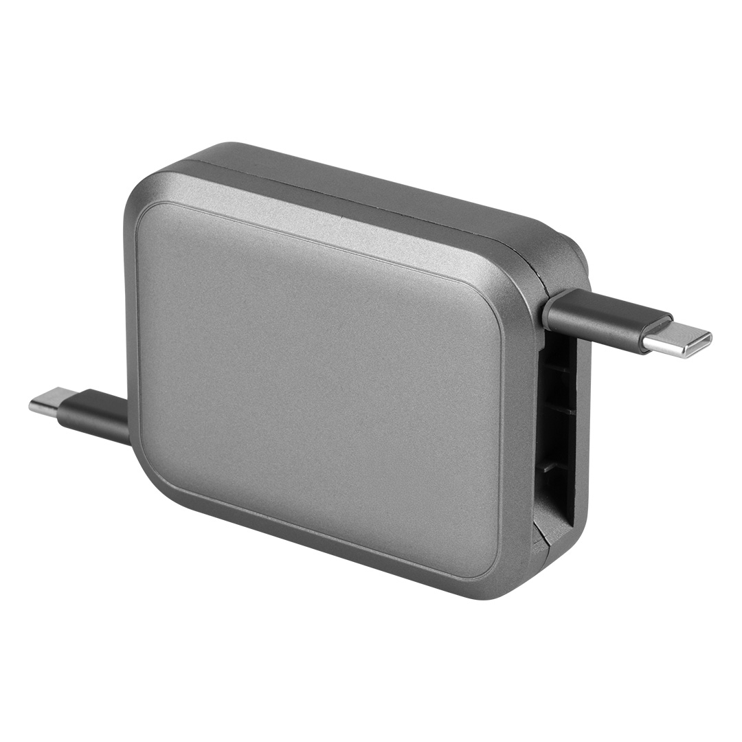 Type-C charging and data cable, with mobile phone holder, 6 in 1, 100W